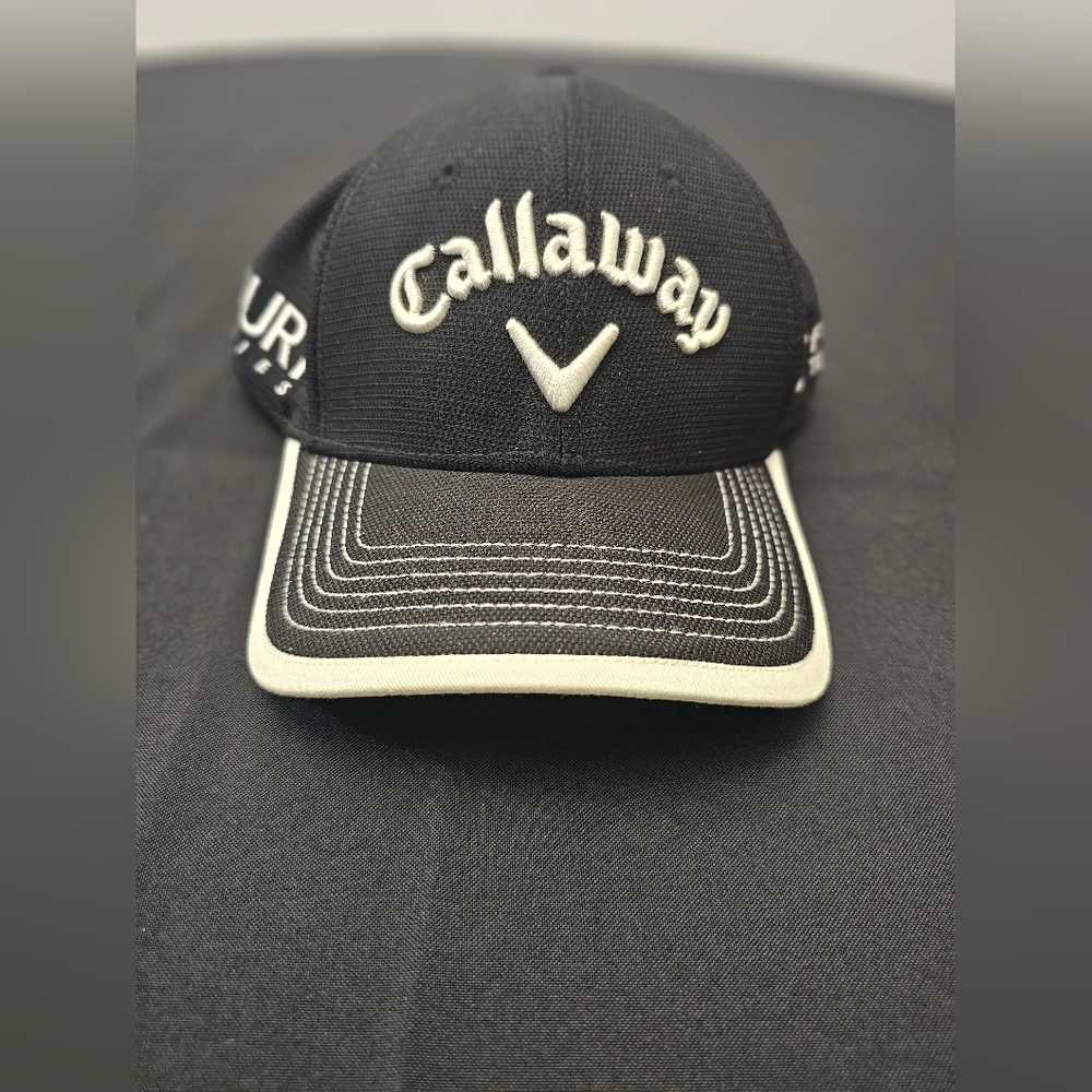 Callaway FT‎ Fusion Black And Whitw Unisex Adjustable Hat